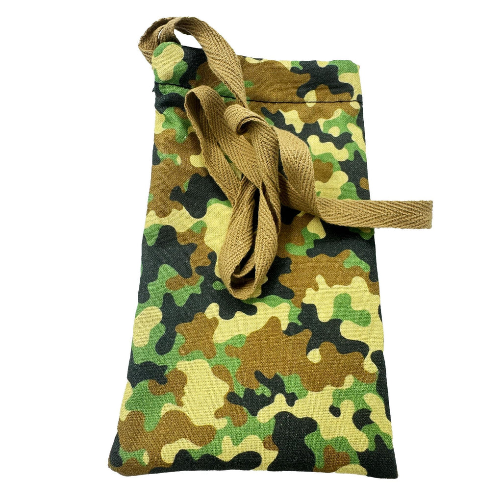 Handmade Hickman Line Bag: Cotton Drawstring, 87cm Strap