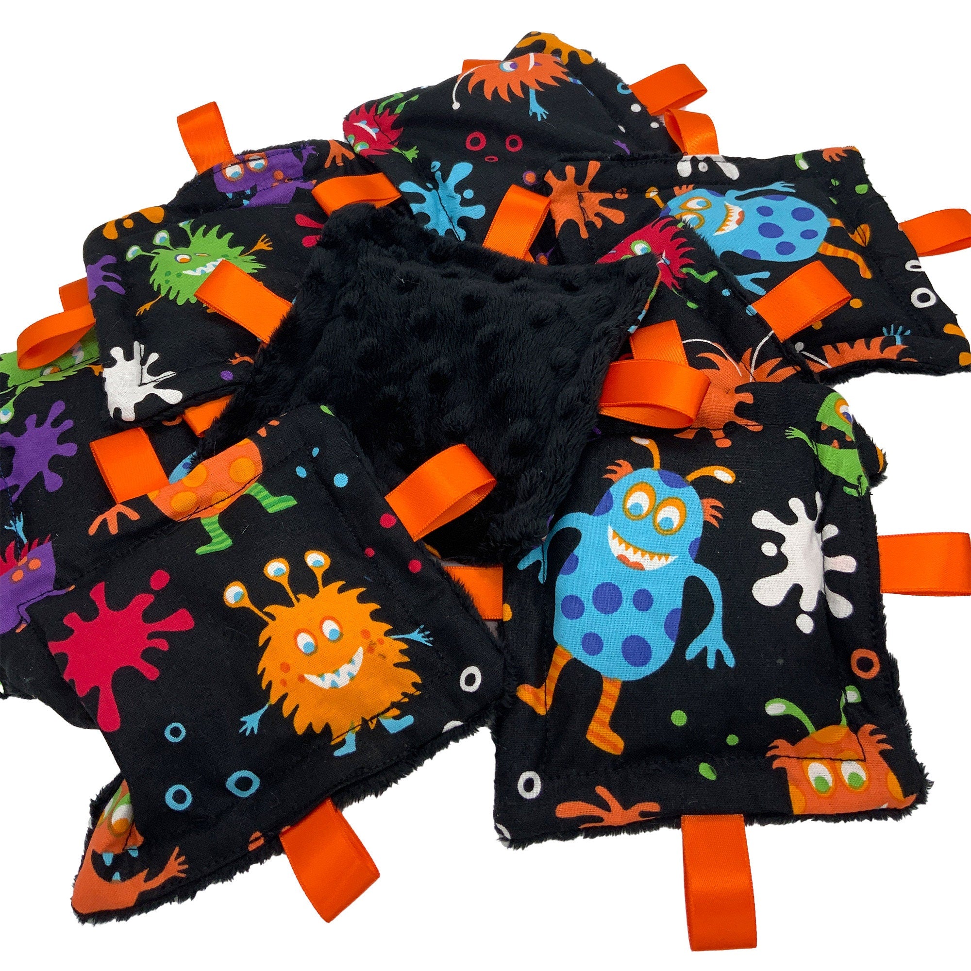 Handmade Monsters Weighted Tactile & Visual Stress Relief ADHD Alzheimer’s Fiddle SEN Anxiety Fiddle Fidget Tags