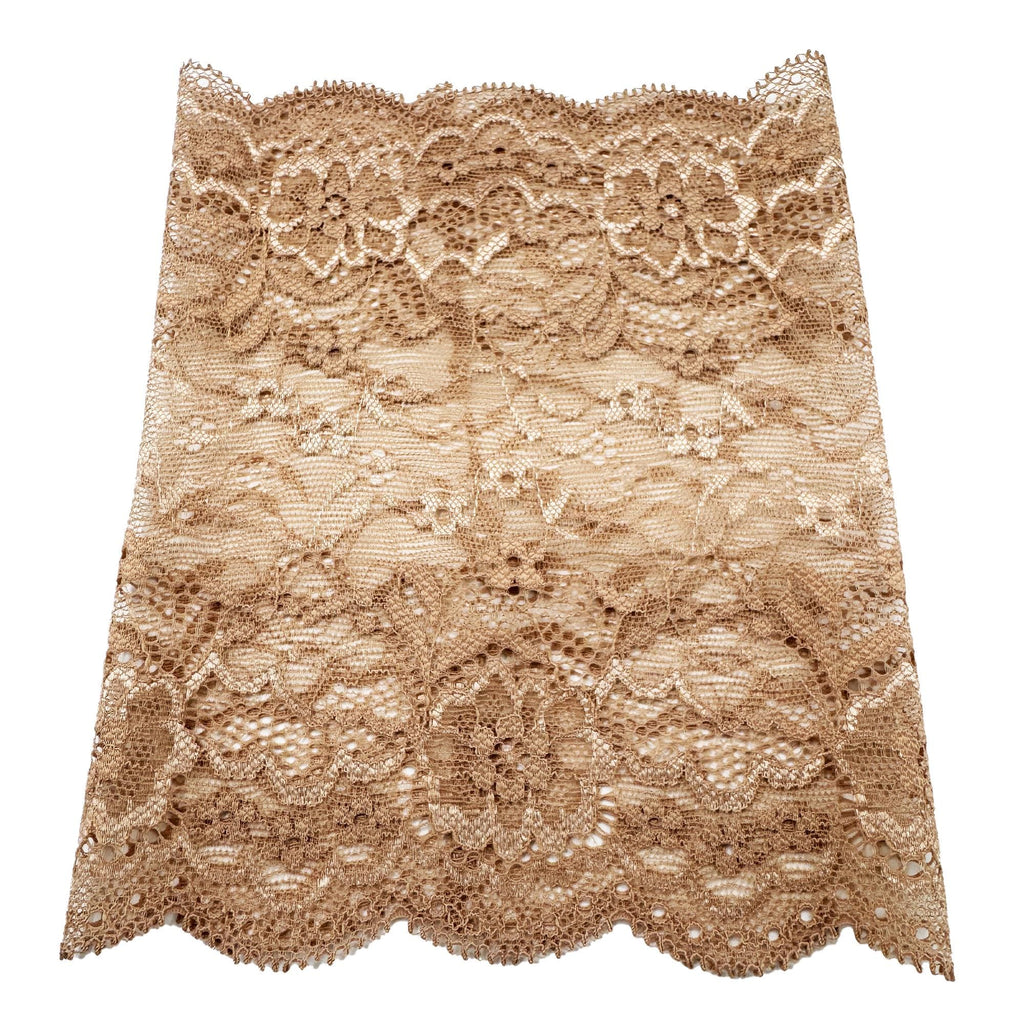 8" Bronze Stretch Lace PICC Line Cover