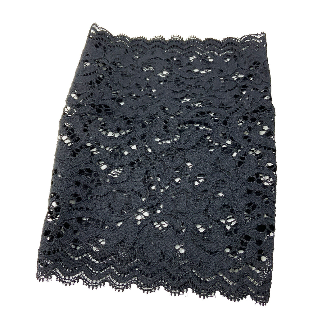 Unlined 7.25" Black Floral Lace PICC Lne Cover