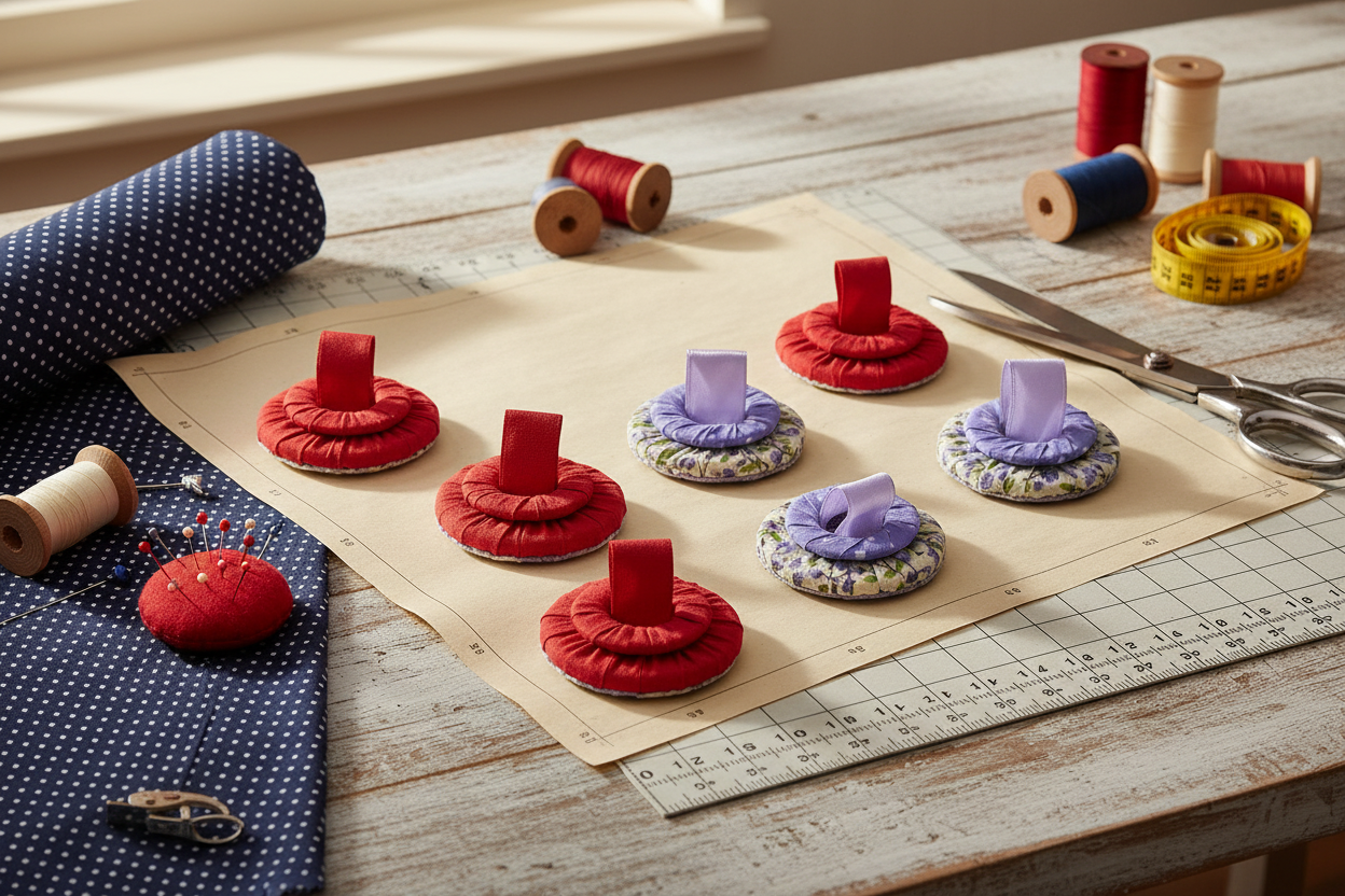 5cm Red Weights - Sewing Scene