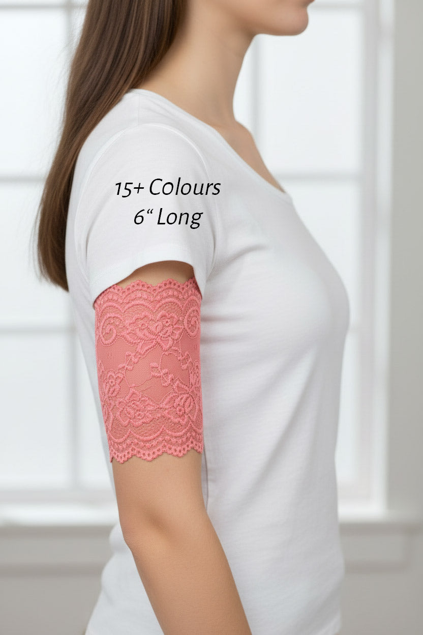 Lined or Unlined Lace PICC Line Covers