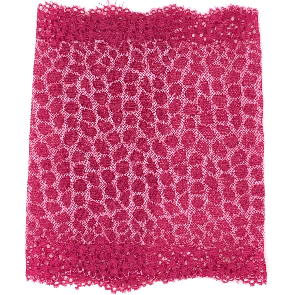 6.5" Long Unlined Arm Cover Short Sleeve Armband Pink Leopard