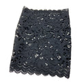 Unlined 7.25" Black Floral Lace PICC Lne Cover