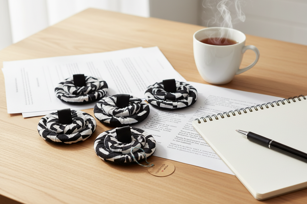 6cm Black & White Zebra - Paper Weight Scene