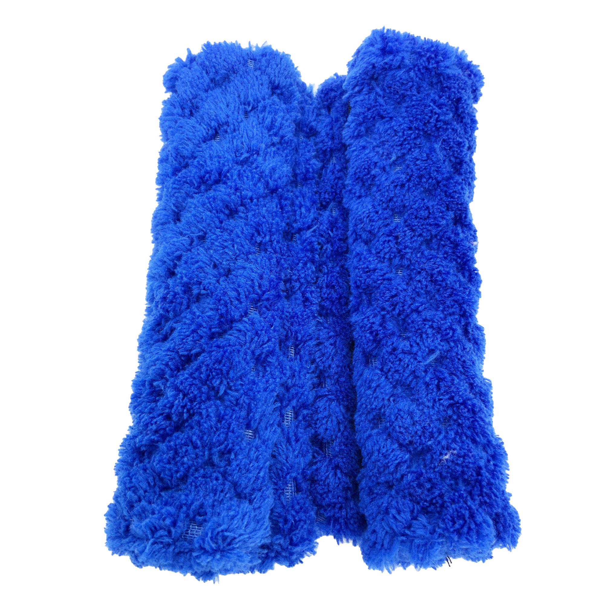 5.5-6" approx CPAP BIPAP hook and loop Cheek Wrap Covers Royal Blue
