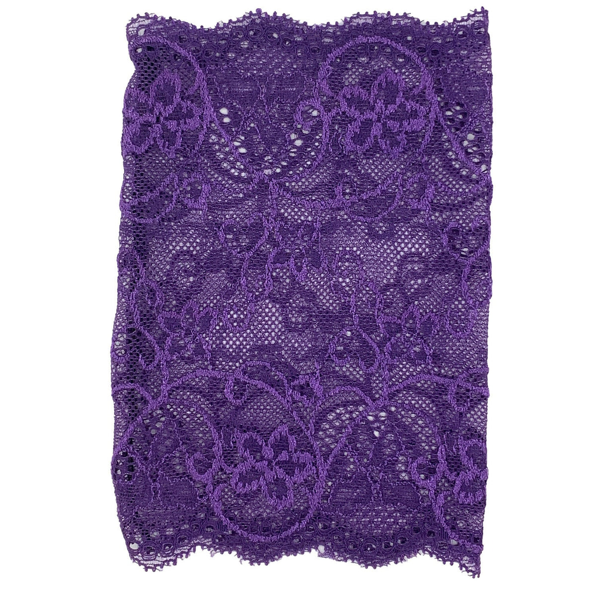Unlined 7" Purple Lace Line Arm Cover Short Sleeve Armband