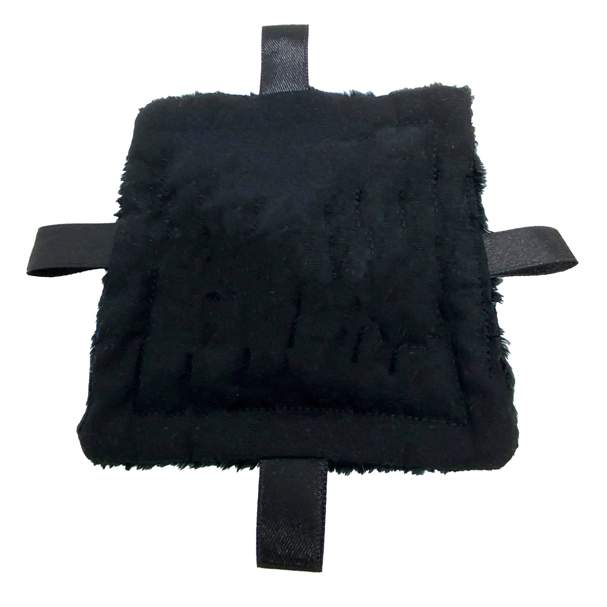 Handmade Weighted Tactile & Visual Stress Relief ADHD Alzheimer’s Fiddle SEN Anxiety Fiddle Fidget Taggy Plain Black Cotton/Fleece