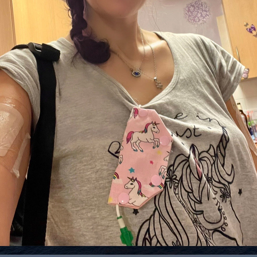 Broviac, Hickman Line Cover|CVL |Short Central Line| Medical Connection Port Cover