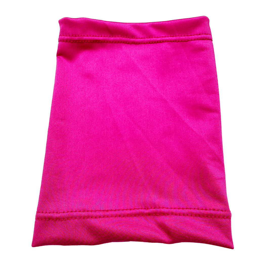 PICC Line, Fistula Cover, Solid Hot Pink Lycra/Spandex 7"- 8" Long Made UK
