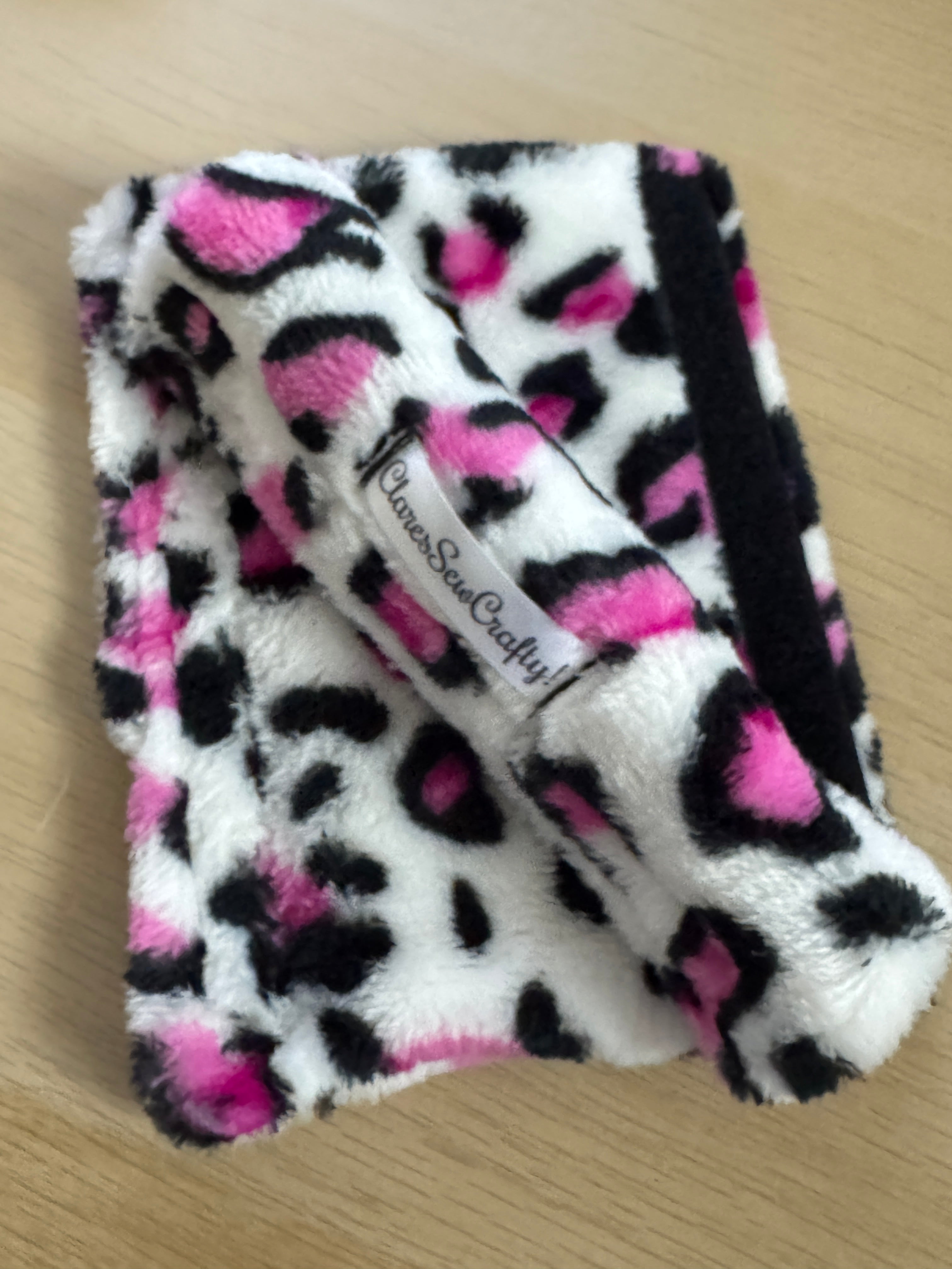 5-5.5" CPAP PAP Headgear Hook and loop Cheek strap wraps fleece