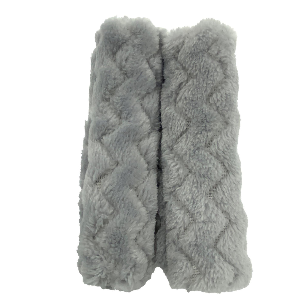 5.5" approx CPAP BIPAP Ventilator Headgear hook and loop Cheek Covers double thickness  Grey