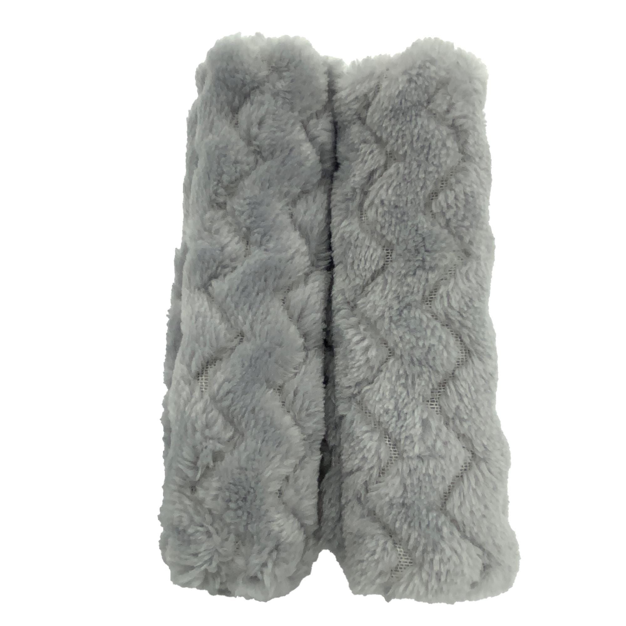 5.5" approx CPAP BIPAP Ventilator Headgear hook and loop Cheek Covers double thickness  Grey