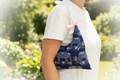 Blue Elephant Fabric Cushion — Outdoor Model