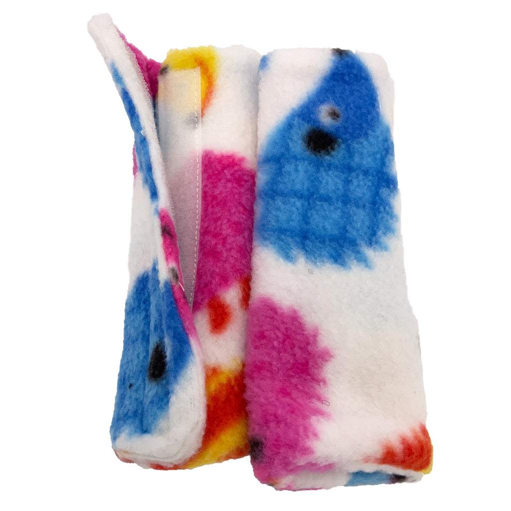 5.5" approx CPAP Headgear Hook and Loop Cheek Covers Hedgehogs