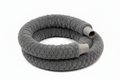 2m CPAP Hose Cover - Grey Popcorn Fleece