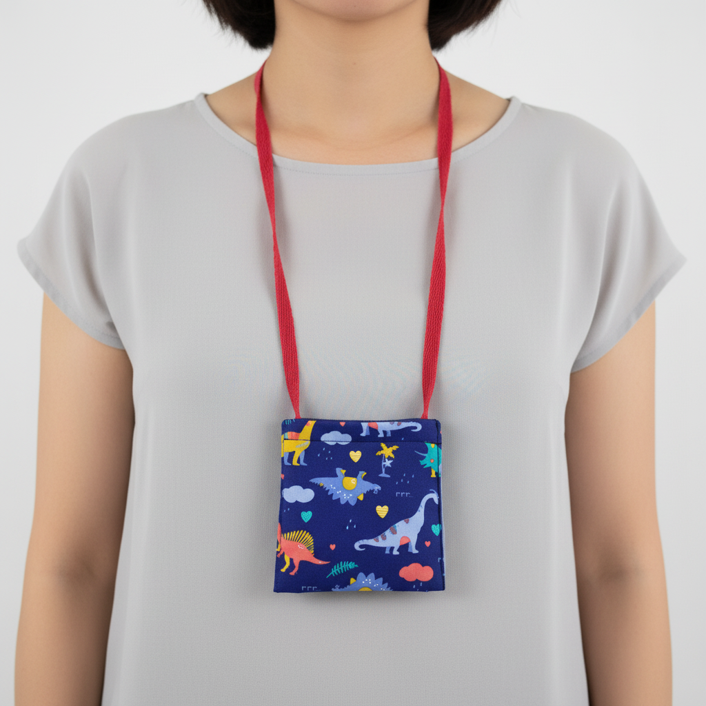 Dino Hickman bag on chest