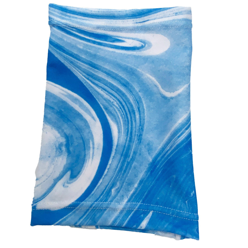 L7.5"-8" Blue Waves Bicep PICC Line Cover