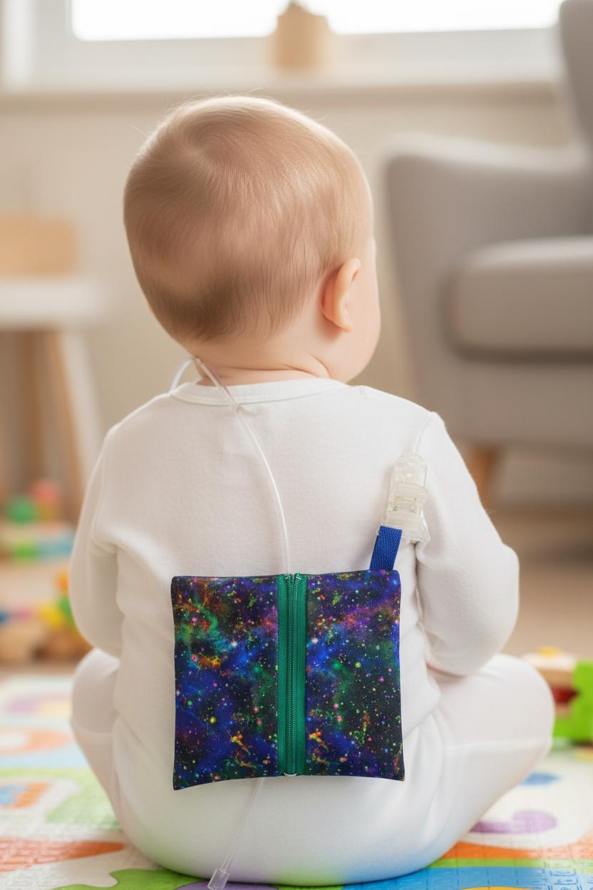 Galaxy nebula pouch lifestyle