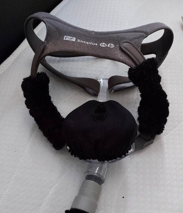 2xCompatible with Fisher & Paykel Simplus Seal One/ Vitera Handmade Jersey Cpap Bipap Mask Comfort Fabric Liner ONLY stop rashes