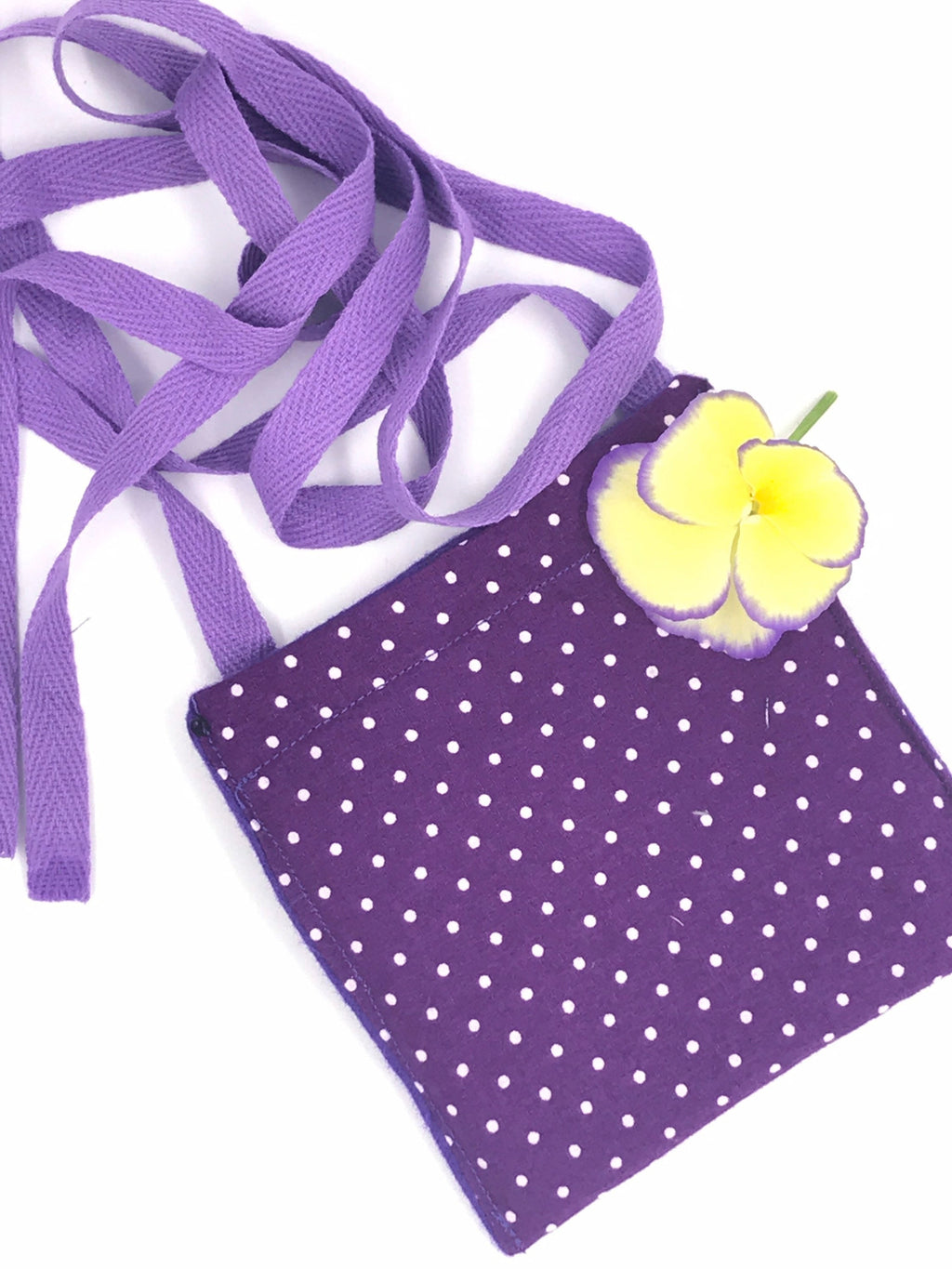 1 x Adult Lined 10x10cm Wiggly Bag Pouch for Hickman Line Catheter Chemo Cancer 68cm Long straps