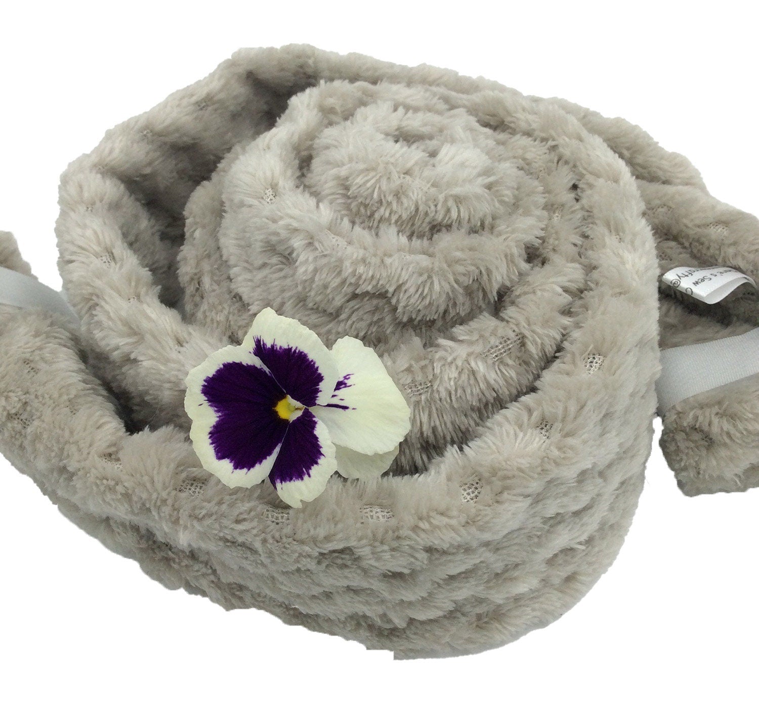 Soft and Warm CPAP Hose Cover - Fleece Fabric, Quiet, Comfortable, Easy to Install, Vacuum Packed