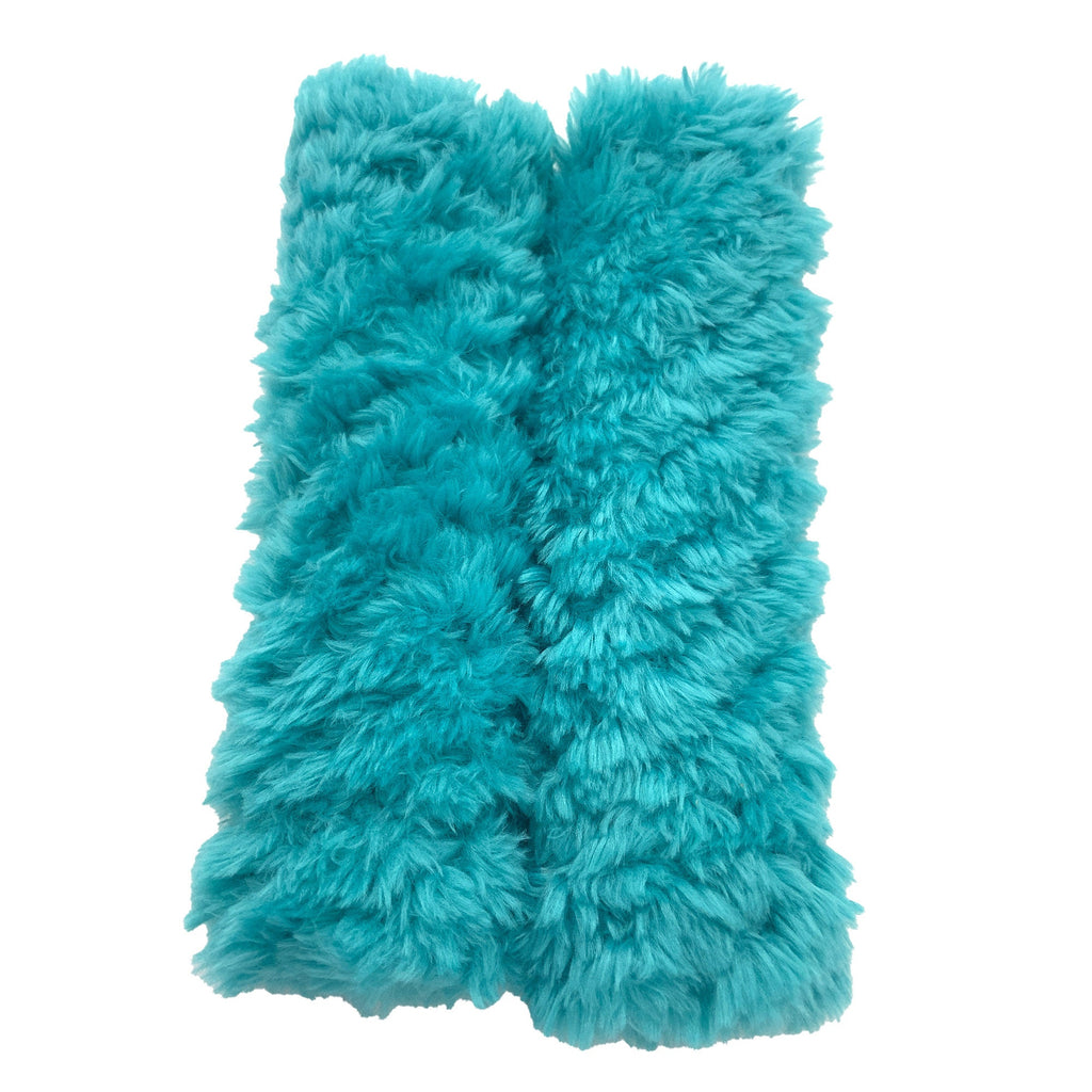 Pair of 5" Slide-on Cheek Strap Covers for CPAP BIPAP Ventilator Headgear Popcorn Fleece Variety of Colours available in store