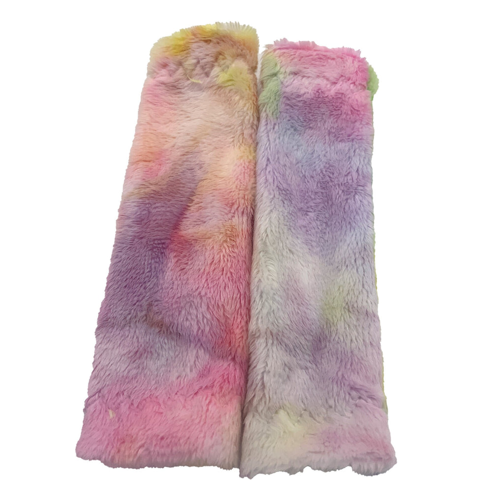 Pair of 5" Slide-on Cheek Strap Covers for CPAP BIPAP Ventilator Headgear Popcorn Fleece Variety of Colours available in store