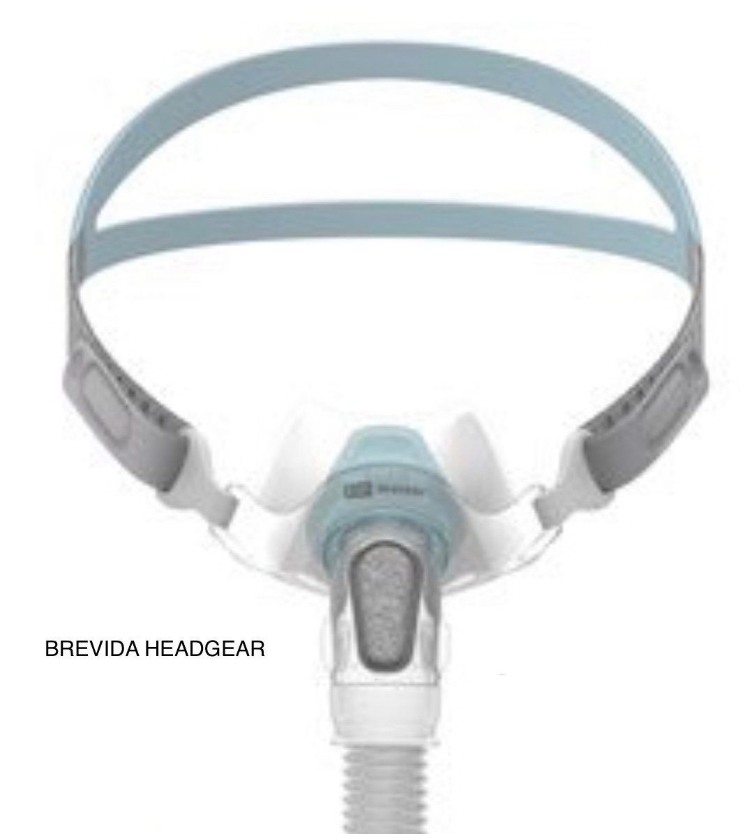 Satin Covers compatible with Brevida / P10 Nasal Headgear ONLY - CPAP BIPAP Ventilator Hook and loop Fastening
