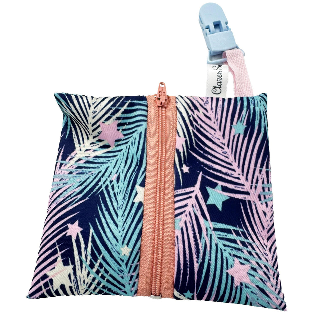 Nasal Gastric Tube, NGT, Hickman Line - Feeding Tube Tubie Pouch with Zip and Clip many patterns