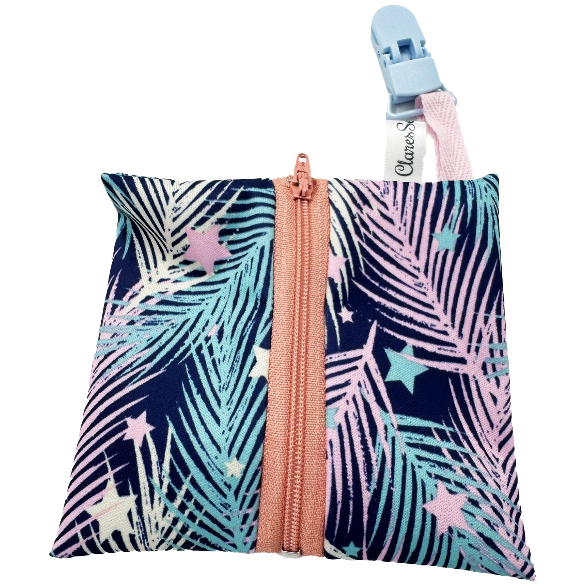 Nasal Gastric Tube, NGT, Hickman Line - Feeding Tube Tubie Pouch with Zip and Clip many patterns