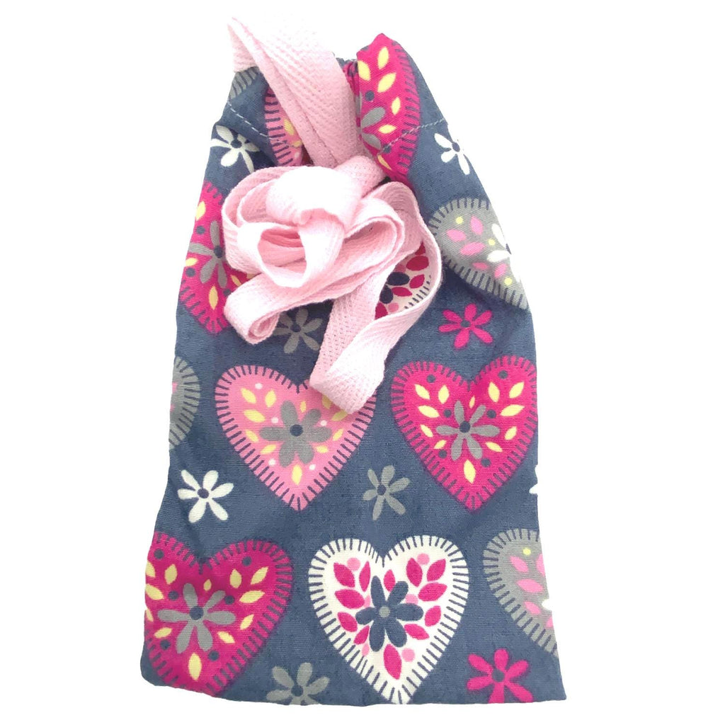 Handmade Hickman Line Bag: Cotton Drawstring, 87cm Strap