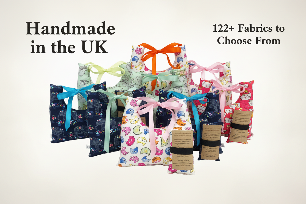 Mastectomy Cushions Promotional Banner - Made in UK 122+ Fabrics