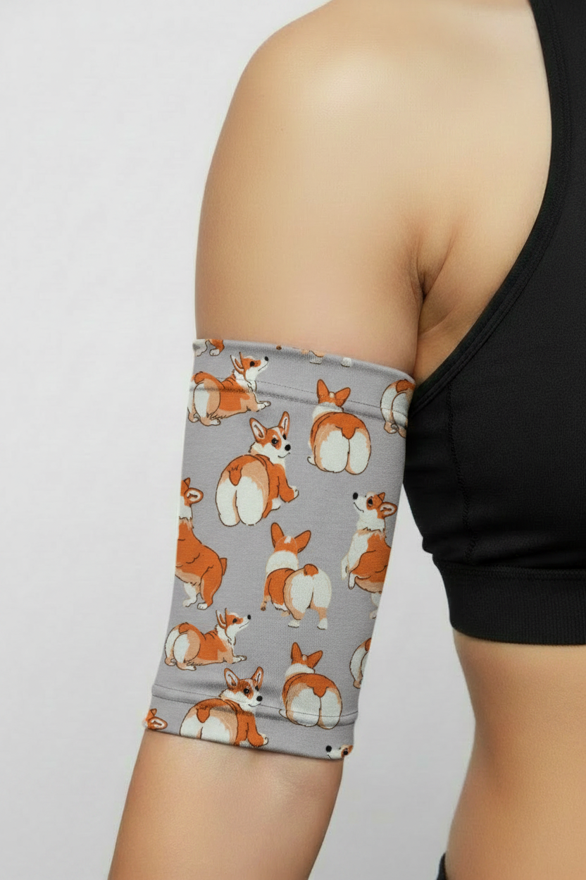 PICC Line Cover - Corgi Pattern
