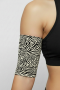 PICC Line Cover - Cream Zebra