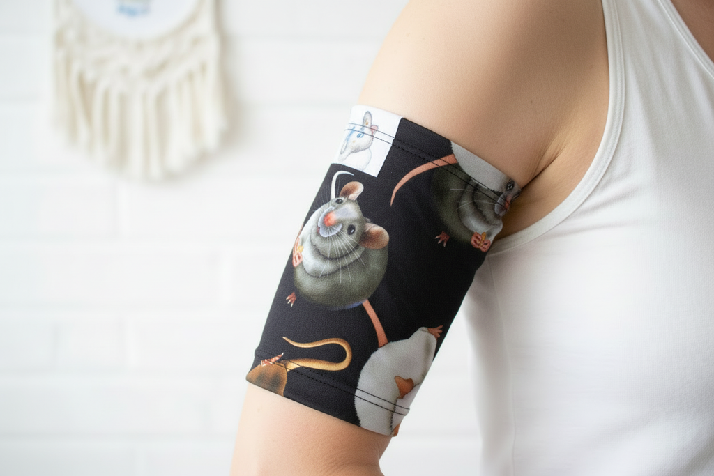 PICC Line Cover - Mouse Pattern