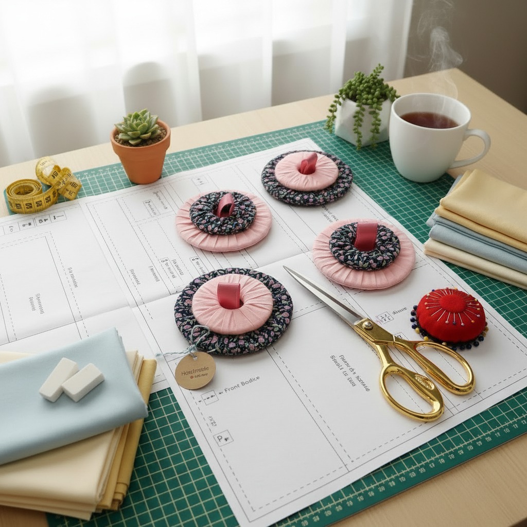Sewing Bench Weights on Patterns