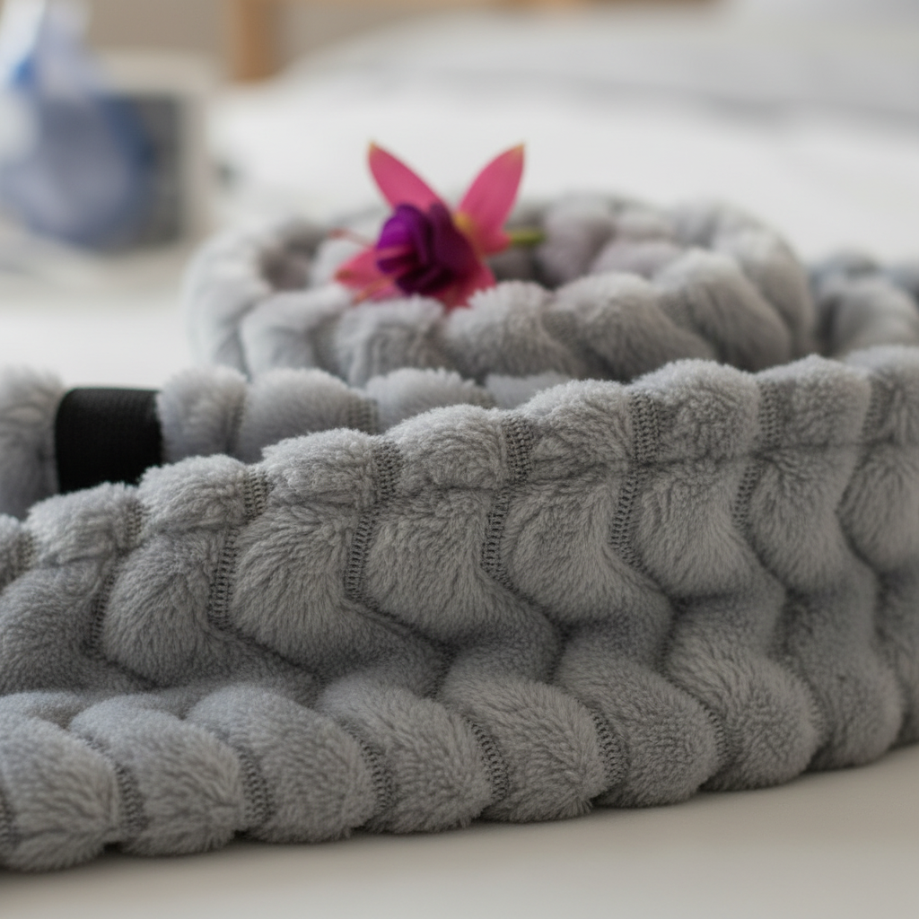 Silver Wave CPAP Cover Close-Up